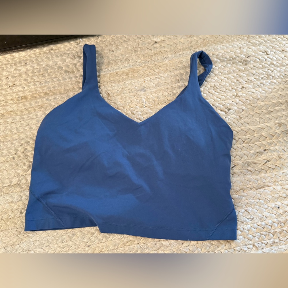 Lululemon blue sports bra size 12